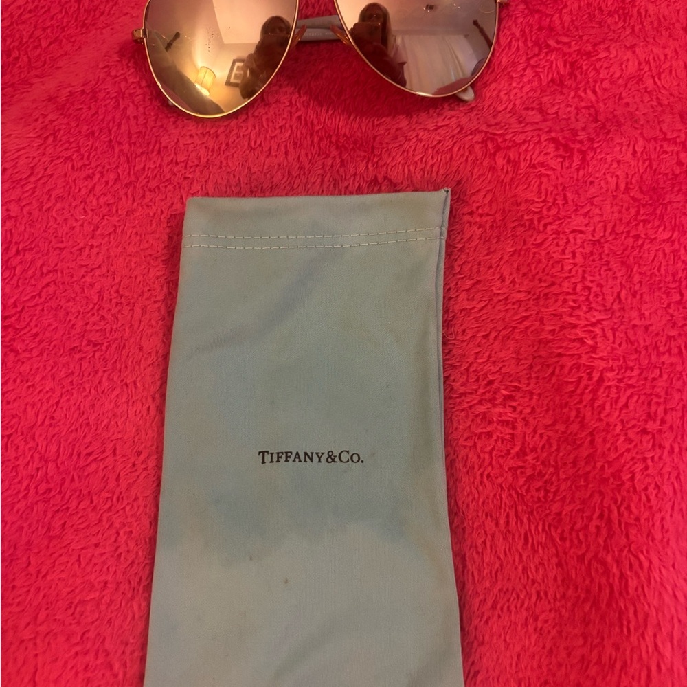 Tiffany & Co. Aviator Sunglasses with Case